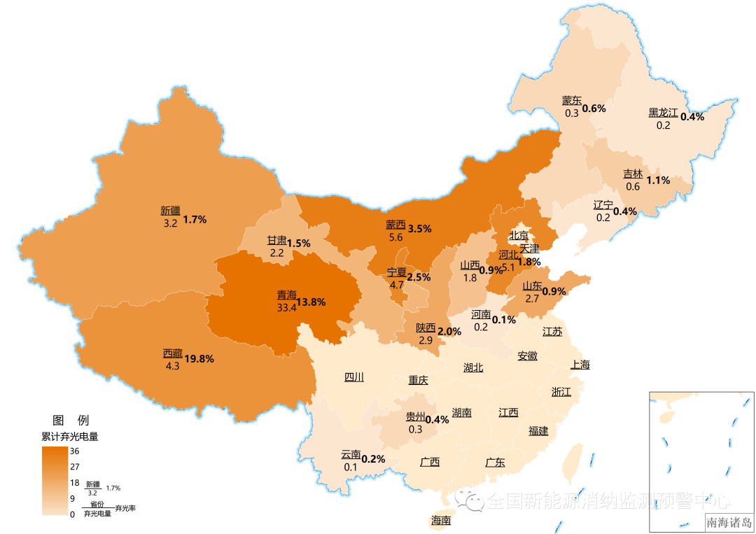 2021年四季度全国新能源电力消纳评估分析